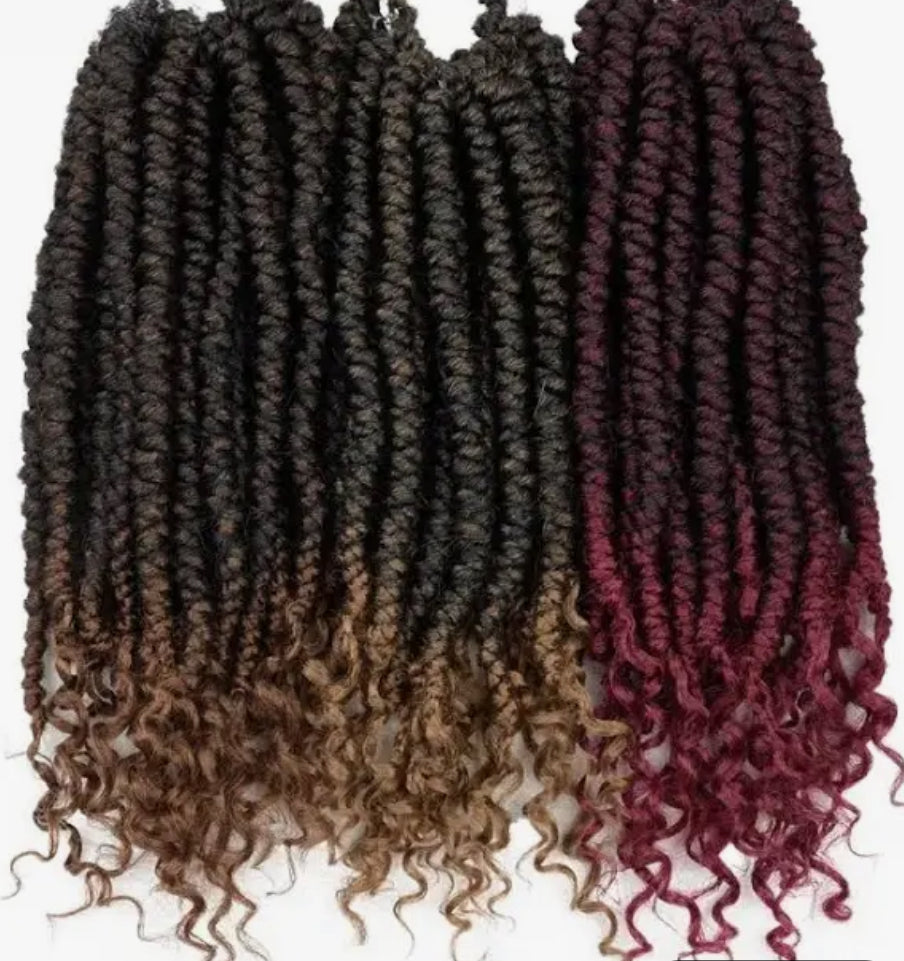 Maroon Senegal Passion Twist