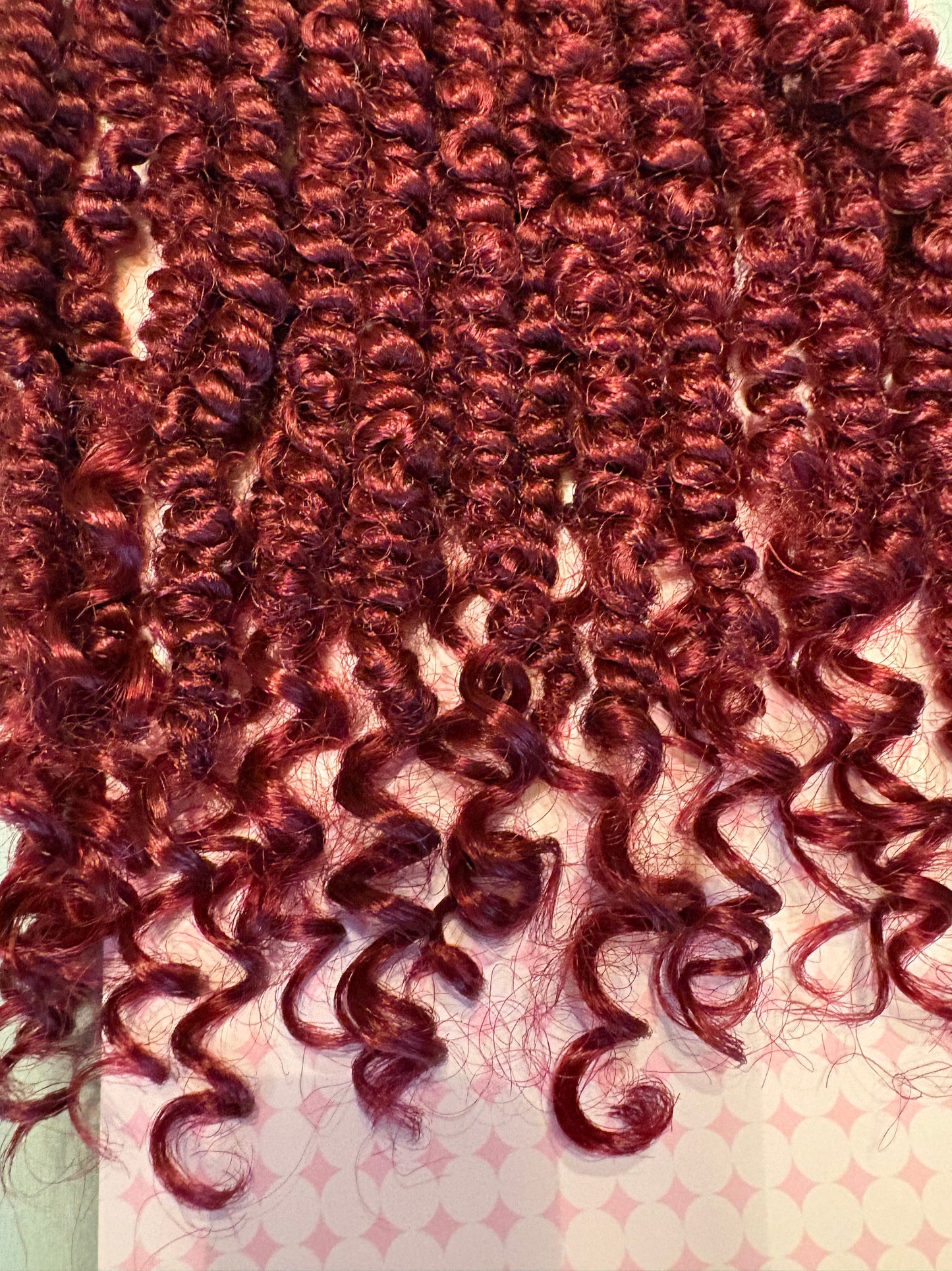 Maroon Senegal Passion Twist