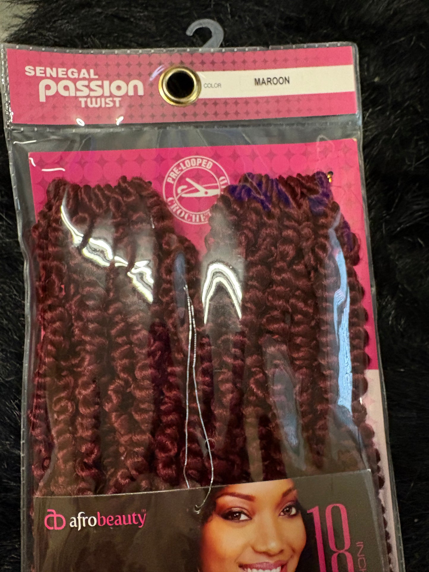Maroon Senegal Passion Twist